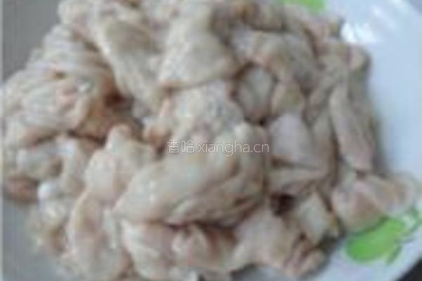 酸辣爆生肠的做法图解1