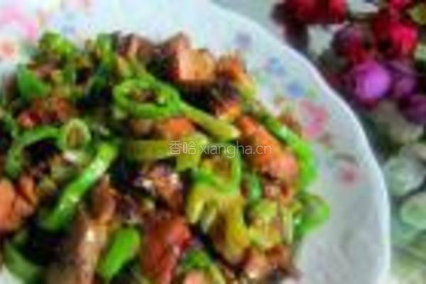 腌豆角炒熏鸭腿的做法图解10