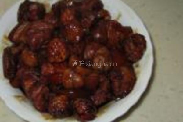 栗子蛋烧肉的做法图解8