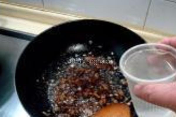 京酱焖白扁豆的做法图解7