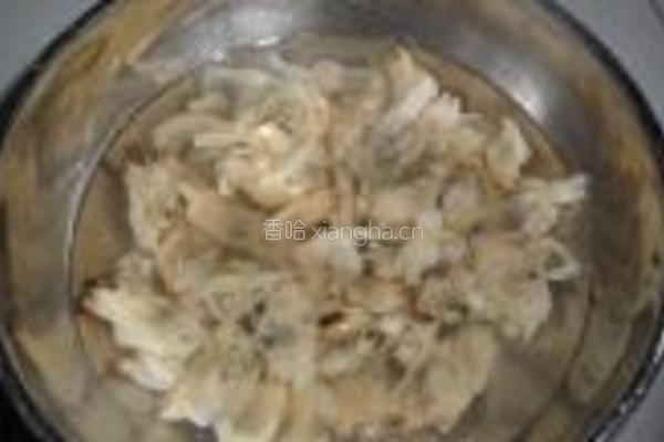 葱香蛤蜊肉的做法图解2