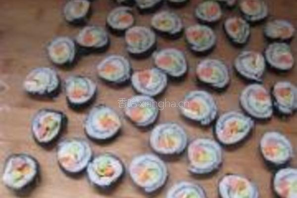 紫菜包饭的做法图解5