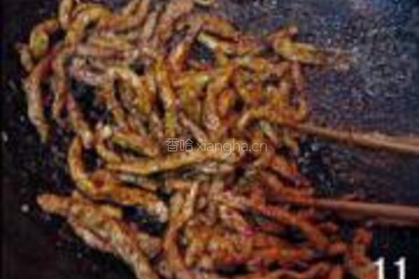 芝麻肉丝的做法图解11