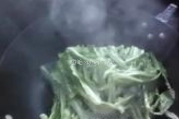 素炒油麦菜的做法图解2