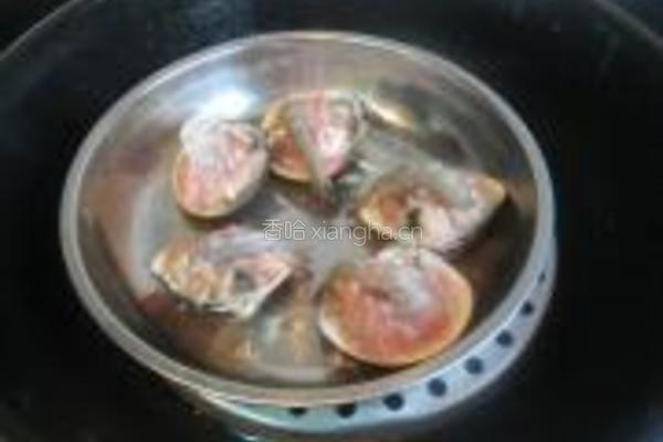 鲜虾肉糜嵌文蛤的做法图解4