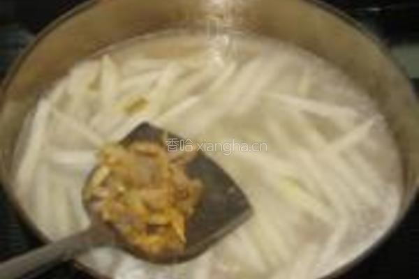 北杆菜蛋皮汤的做法图解6