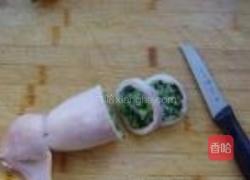 翡翠鱿鱼卷的做法图解8