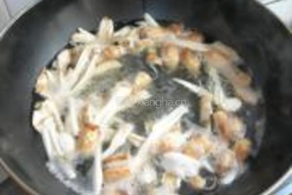 五花黄豆芽菜的做法图解3