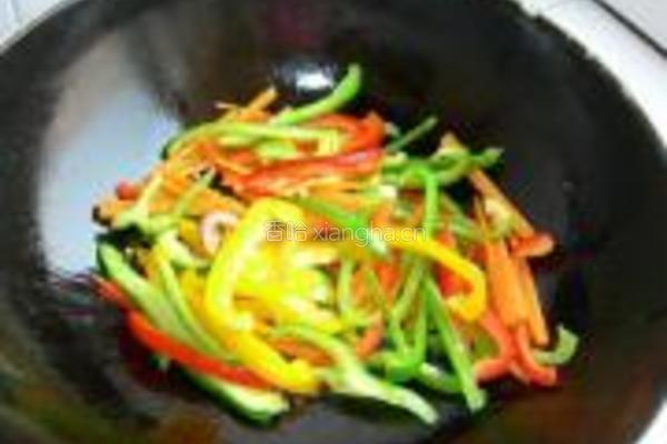 五花黄豆芽菜的做法图解5