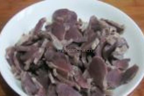 青椒炒鸭肫的做法图解5