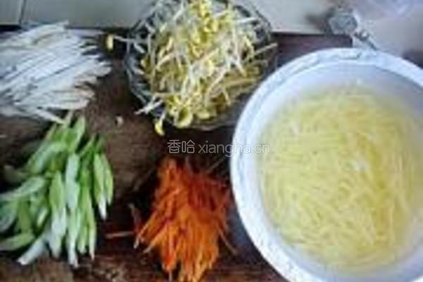 农家小炒的做法图解2