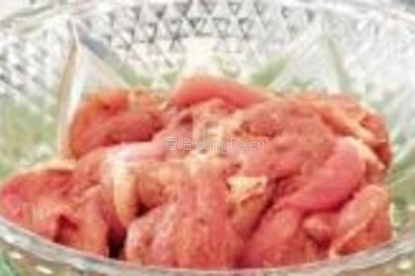 牙签鸡肉串的做法图解2