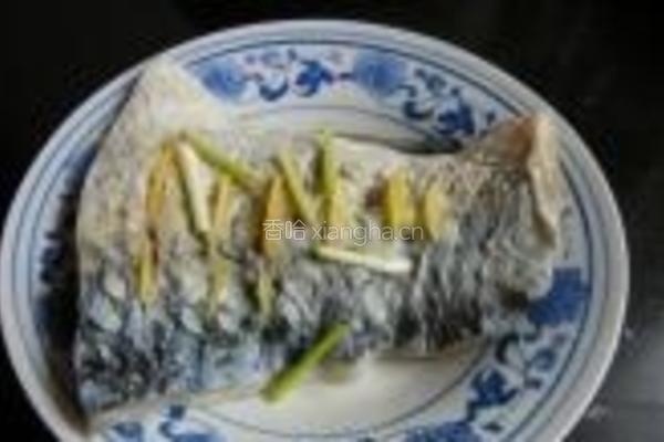 清蒸封草鱼的做法图解3