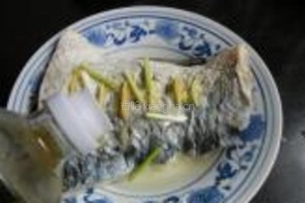 清蒸封草鱼的做法图解4