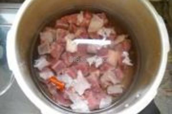 薄荷金笋牛腱的做法图解6
