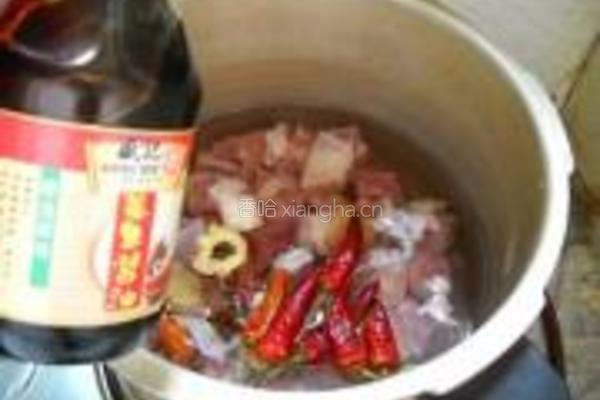薄荷金笋牛腱的做法图解7
