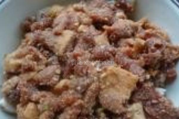 芋儿米粉蒸肉的做法图解10