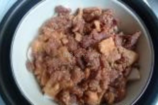 芋儿米粉蒸肉的做法图解11