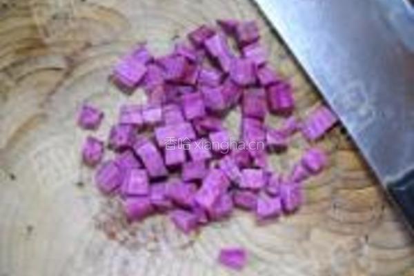 紫薯糙米粥的做法图解3
