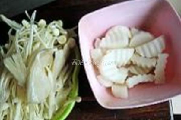 萝卜菌菇排骨煲的做法图解8