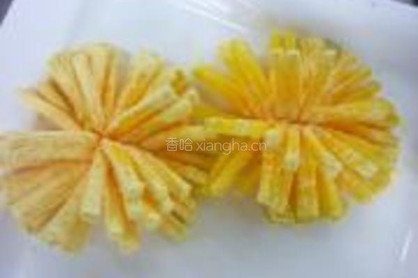 冬瓜菊花的做法图解8