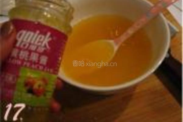 围边黄桃慕斯蛋糕的做法图解17