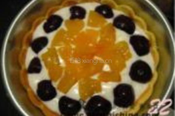 围边黄桃慕斯蛋糕的做法图解22