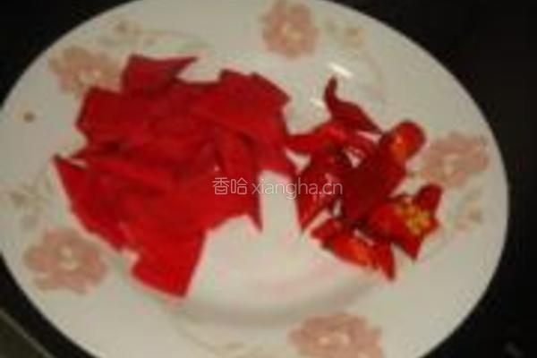 酸辣肥肠的做法图解5