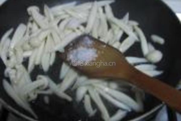 鲜菇肉丝茄汁面的做法图解8