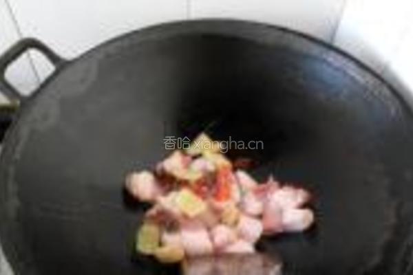 茨菇烧肉的做法图解4