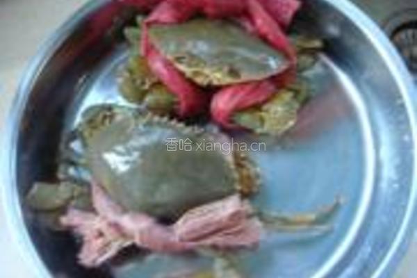 清蒸螃蟹的做法图解1