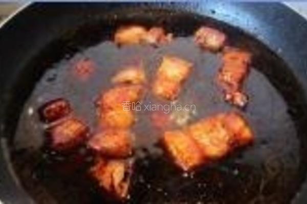 干豆角烧肉的做法图解11
