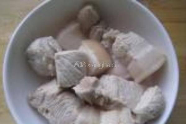 干豆角烧肉的做法图解6