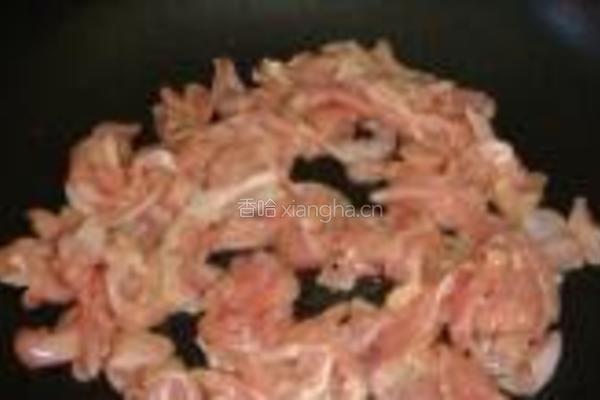 蚝油滑炒豆腐鸡肉的做法图解4