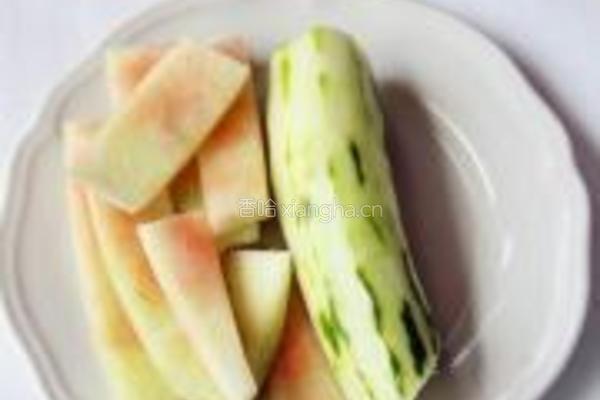 蜜呛瓜皮丝的做法图解2