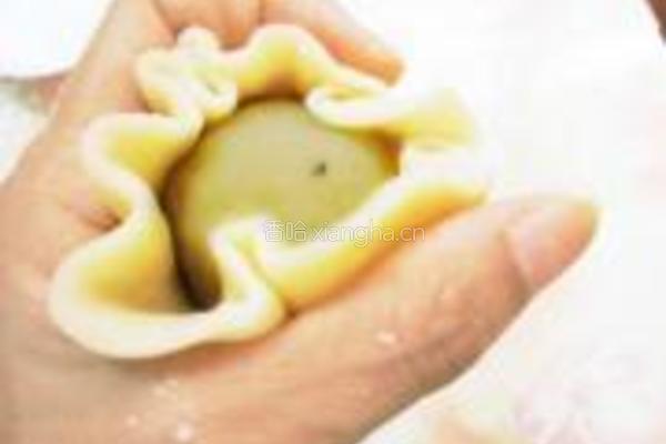 纯素绿豆酥皮月饼的做法图解16