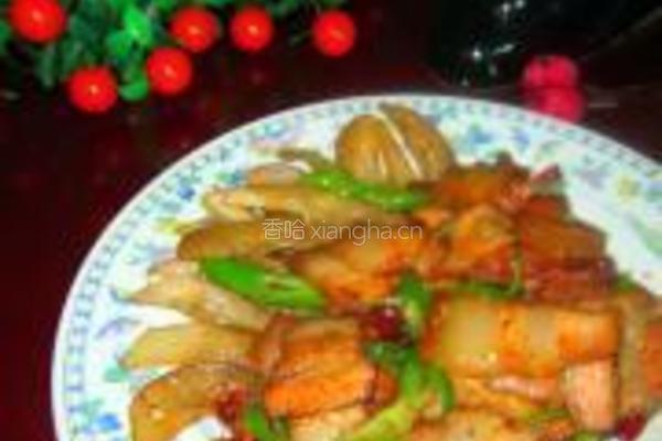 茄条炒腊肉的做法图解11