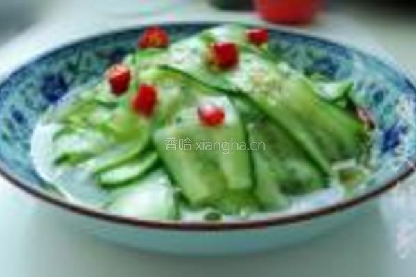 炝黄瓜片的做法图解5