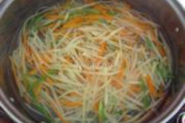 凉拌土豆丝的做法图解6