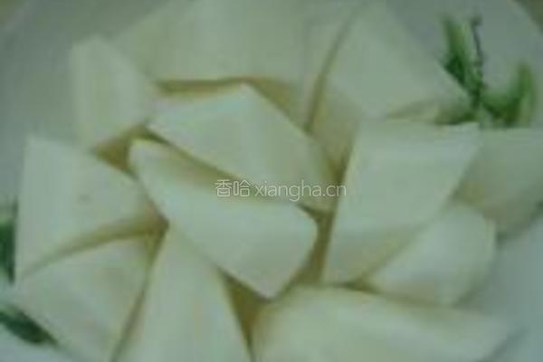 萝卜焖肉的做法图解4