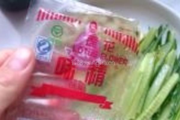 孜然黄瓜水面筋的做法图解8