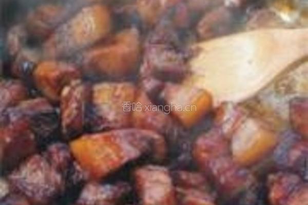 萝卜红烧肉的做法图解8