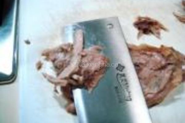 香酥桃仁鸭方的做法图解5