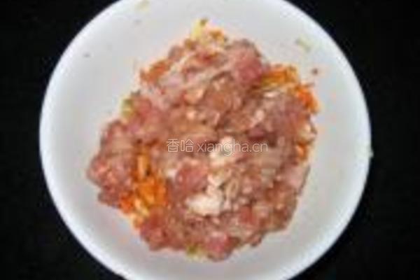 土豆红萝卜肉丸的做法图解6