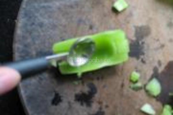 莴笋酿肉胶的做法图解6