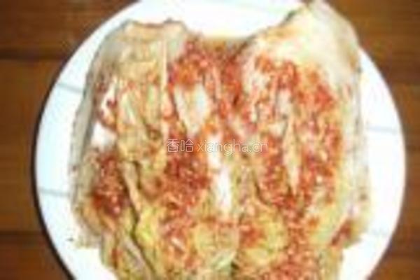 自制辣白菜的做法图解4