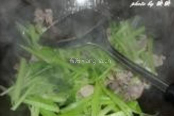 西芹炒鸡胗的做法图解6