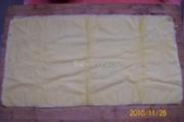 荠菜鲜肉百叶包的做法图解5