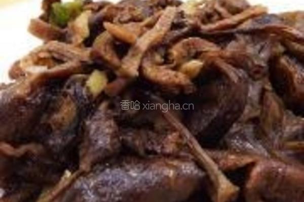 榛蘑肉丝的做法图解6