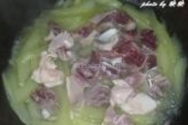 鸭胗黄瓜汤的做法图解7